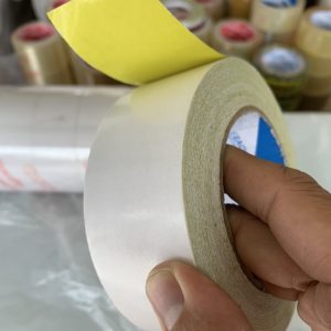 Băng keo 2 mặt vàng
